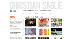 Desktop Screenshot of christiansaglie.com
